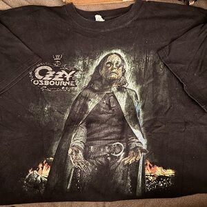 Ozzy Osbourne - Black Rain Tour 2007 - Blue Anvil Tag
